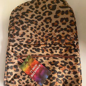 Brand New Cheetah Print Backpack
